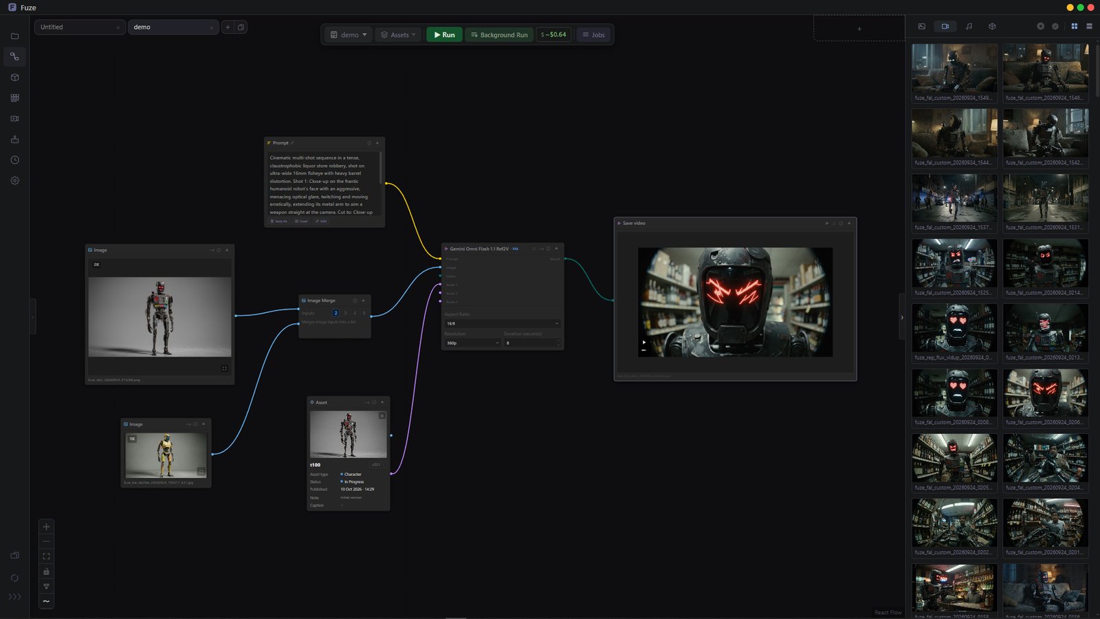 Flow in Fuze